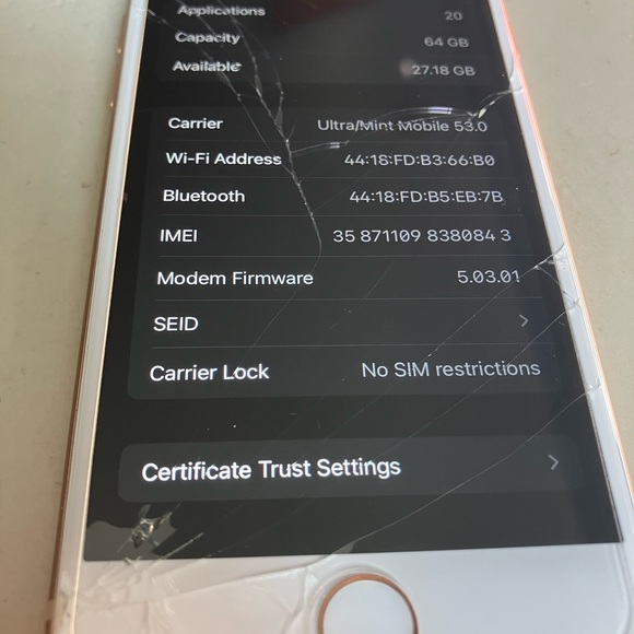 Apple iPhone 8 64gb Gold Unlocked - Picture 2 of 13